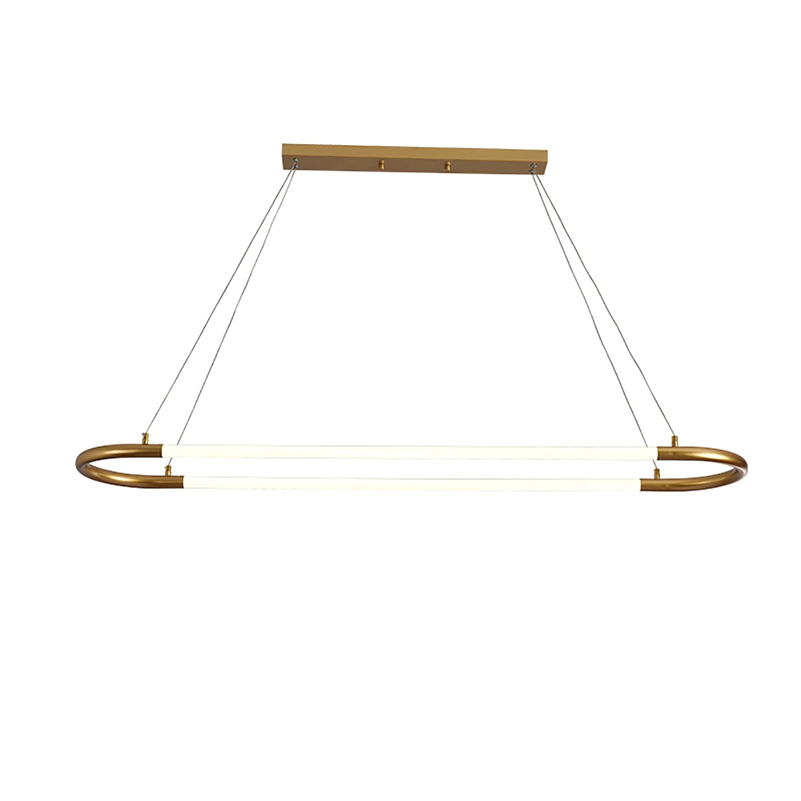 Crystal Chandelier - Golden tricolor light 100*38*30cm