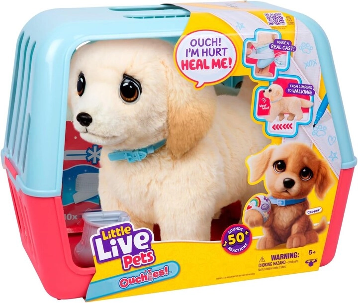 COLOR LAND CHILDRENS TOYS CENTER LLC Little Live Pets Ouchies - 1Pk Cooper Bo