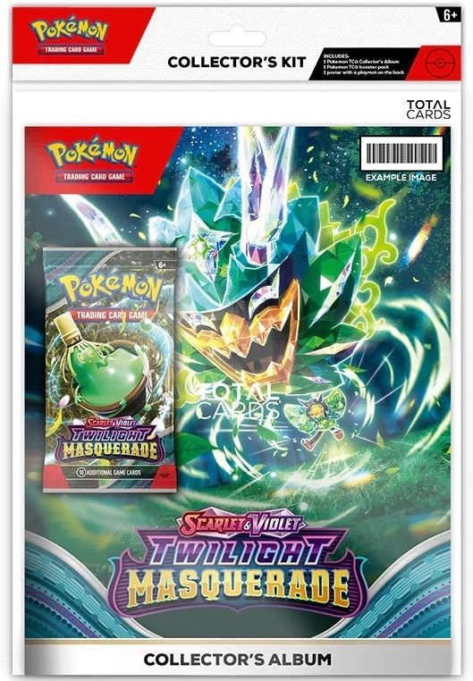 Pokémon Album + Twilight Masquerade Booster + Poster