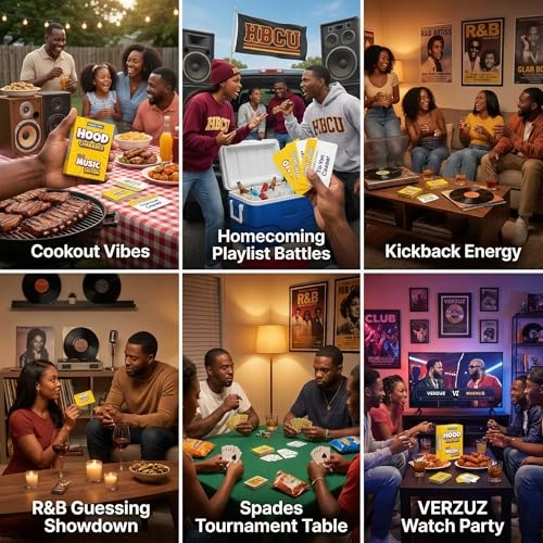 Hood Charades R&B Edition - 76 15 years and up English