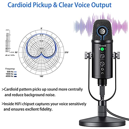 Aveek USB+Lightning Microphone