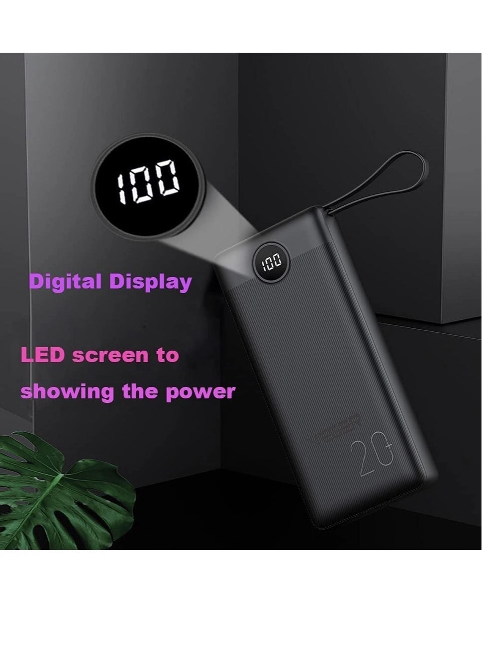 UAE65477 - 20000mAh QI Fast Charge