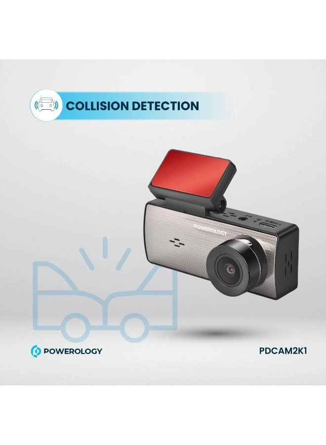 Dual Recording Dash Camera - 2560x1440