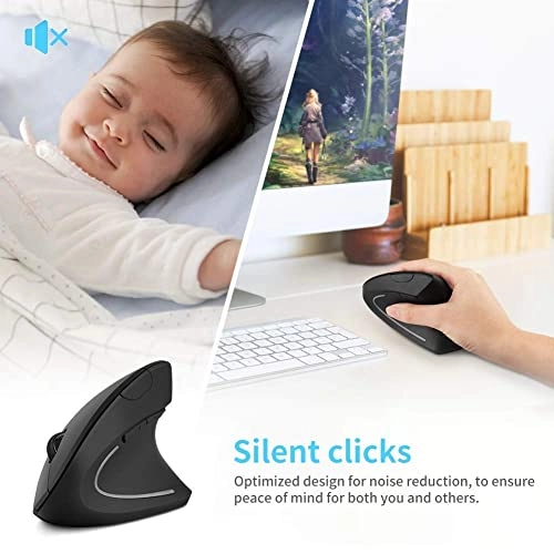 Ergonomic Vertical Mouse - USB