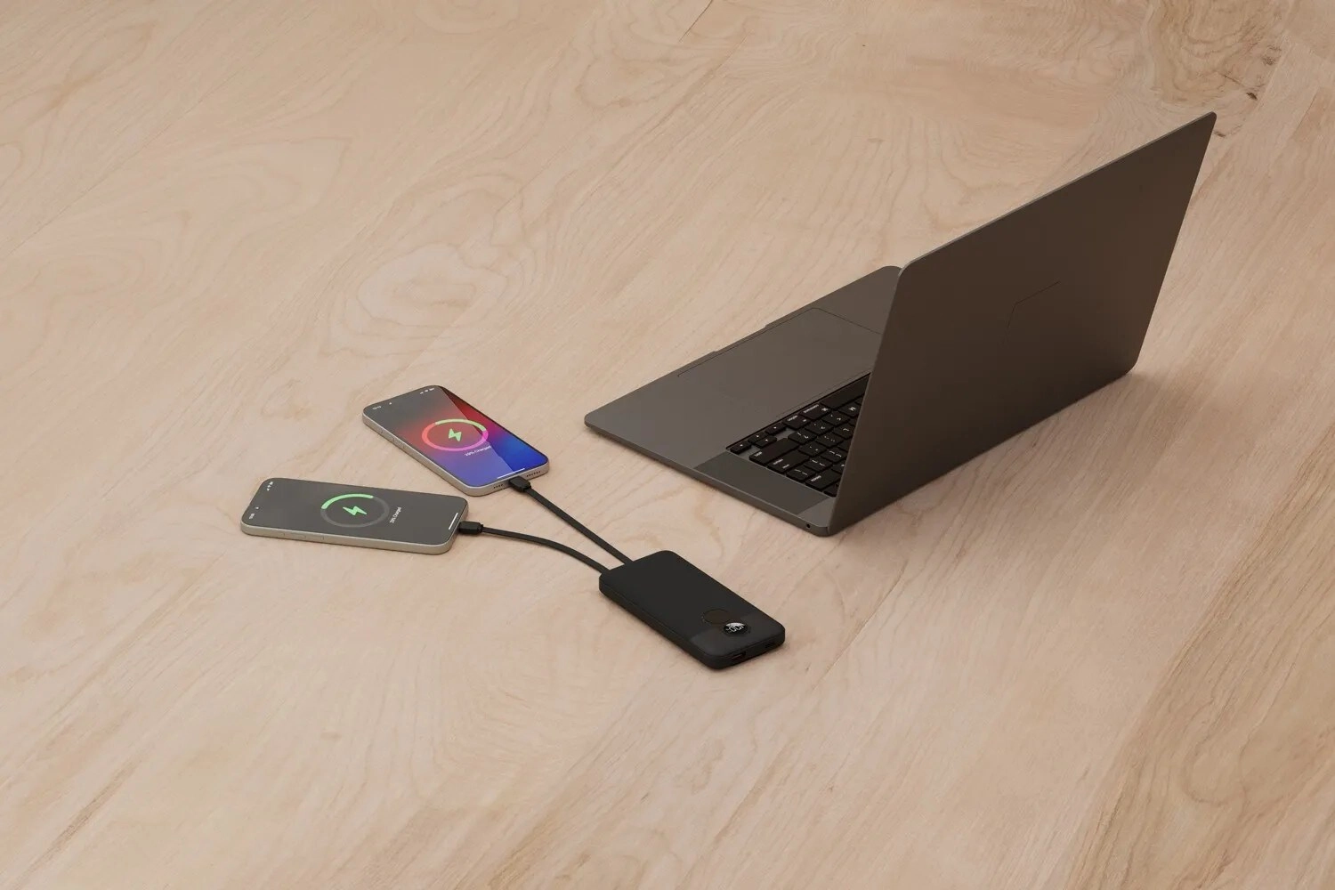 Power Bank Built-In Type-C & Lightning - 10000mAh 5V/3A