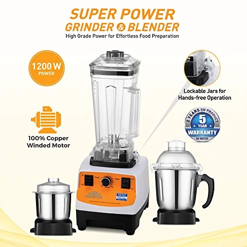 Super Power Grinder & Blender - 1200W