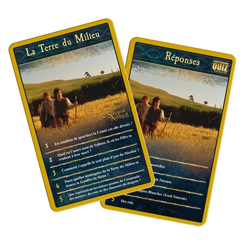 Lord of the Rings Quiz - Card Game (French)