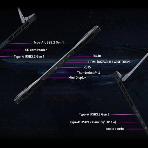 GE76 Raider - 17.3'' Core i9-12900H 16GB DDR4 1000GB SSD