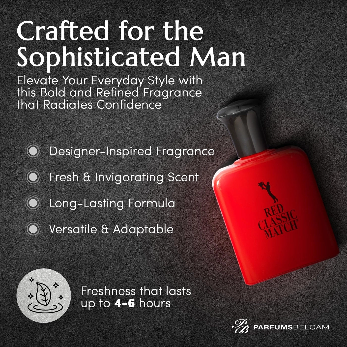 Red Classic Match Eau de Toilette 2.54 Fl Oz