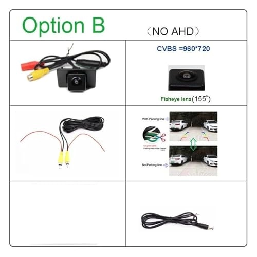 Car Rear View Camera - Night vision 1920 x 1080P