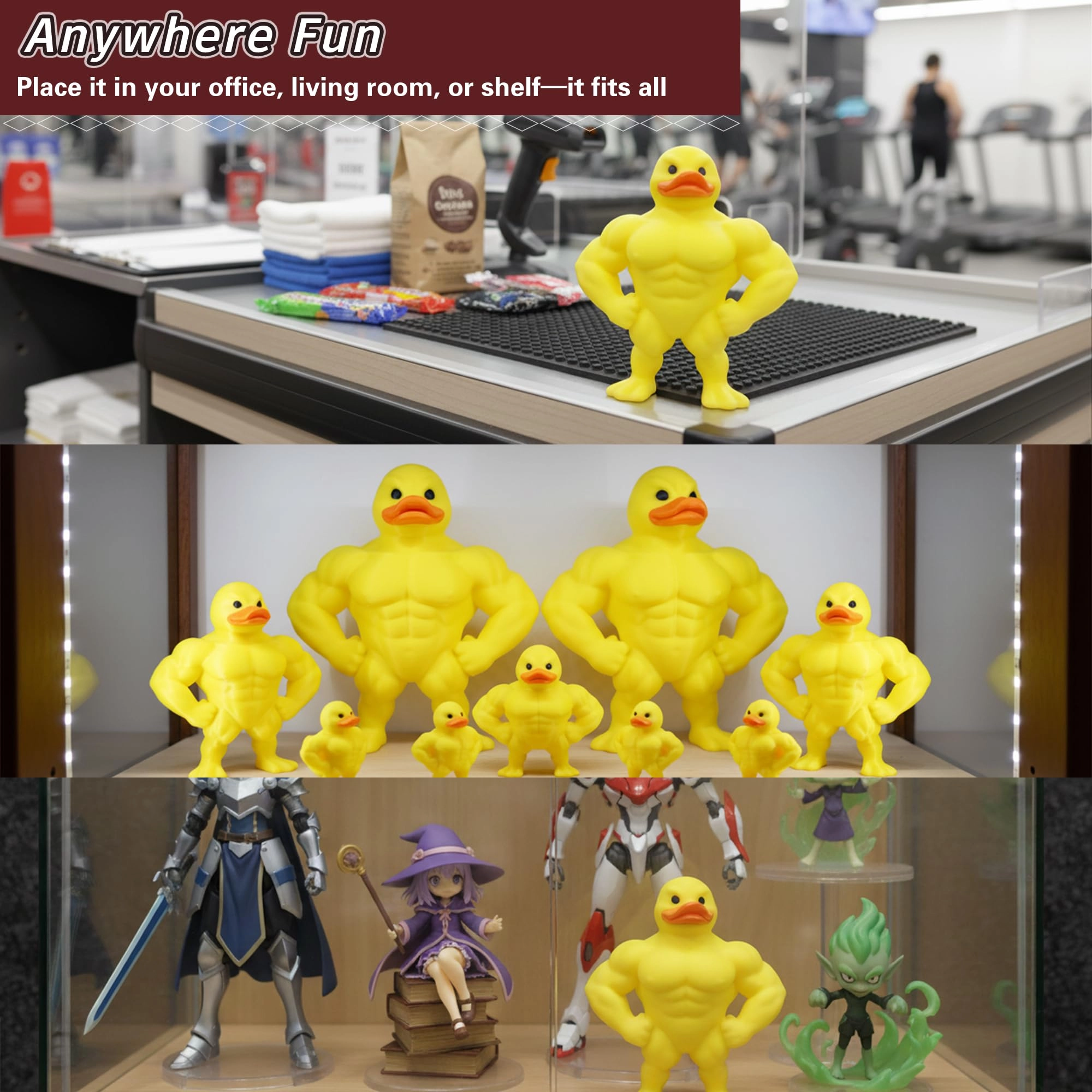 3D Printed Muscle Duck - PLA