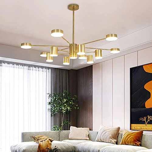 Sputnik Chandelier - white light neutral light warm light