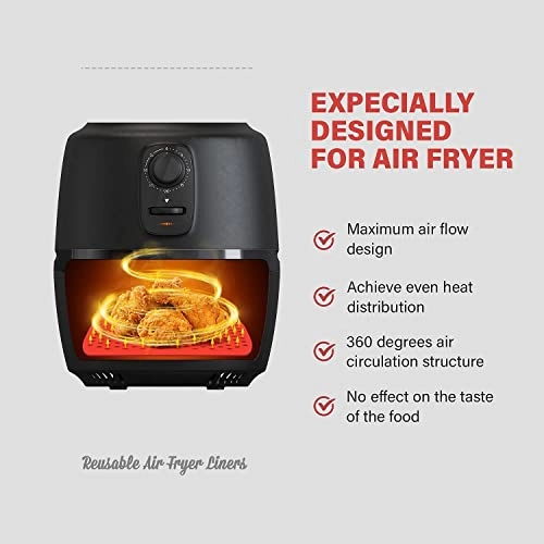 Silicone Air Fryer Liners - 2 piece(s)