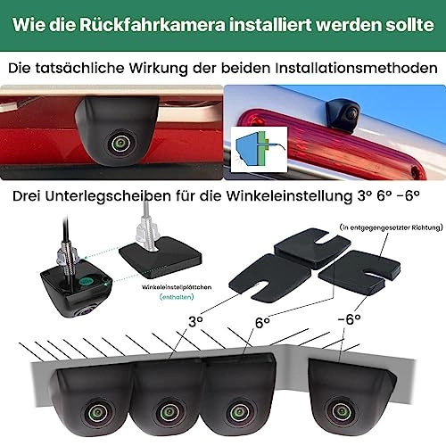 WiFi Reversing Camera - Night vision 5G WiFi 1080P