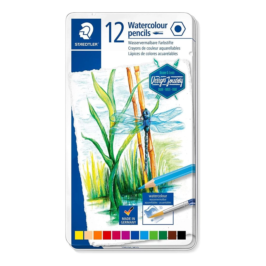 Staedtler Coloured Pencil Aquarell - 12