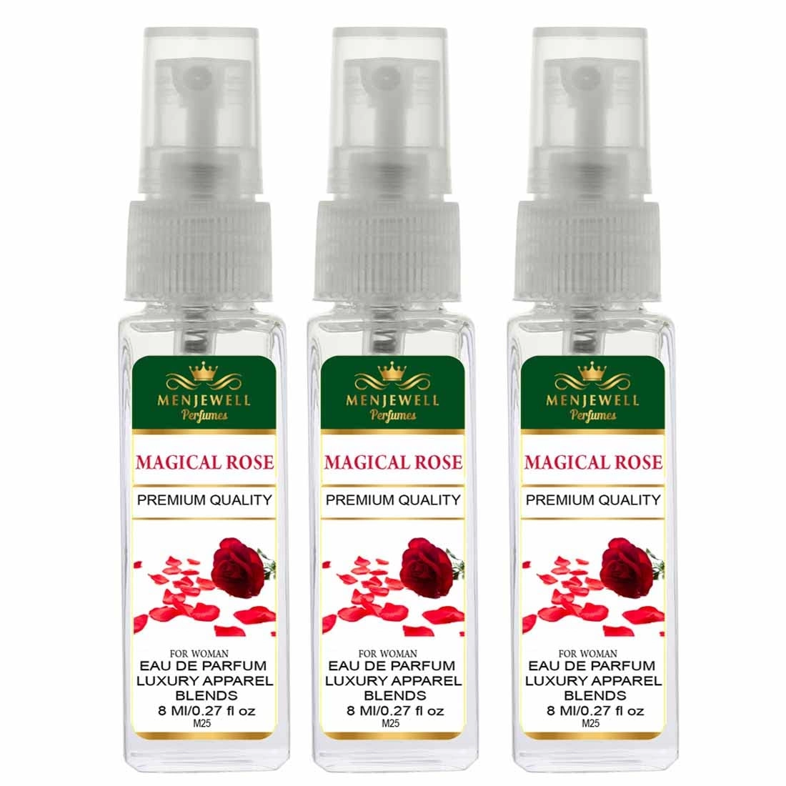 Menjewell Magical Rose For Her - Eau de Parfum 24ml Pack
