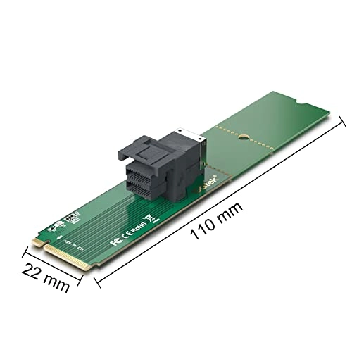 M.2 to SFF-8643 Adapter - PCIe 3.0 x4 NVMe
