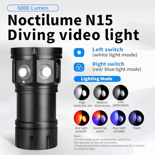 Noctilume N15 - 6000Lumens 80m