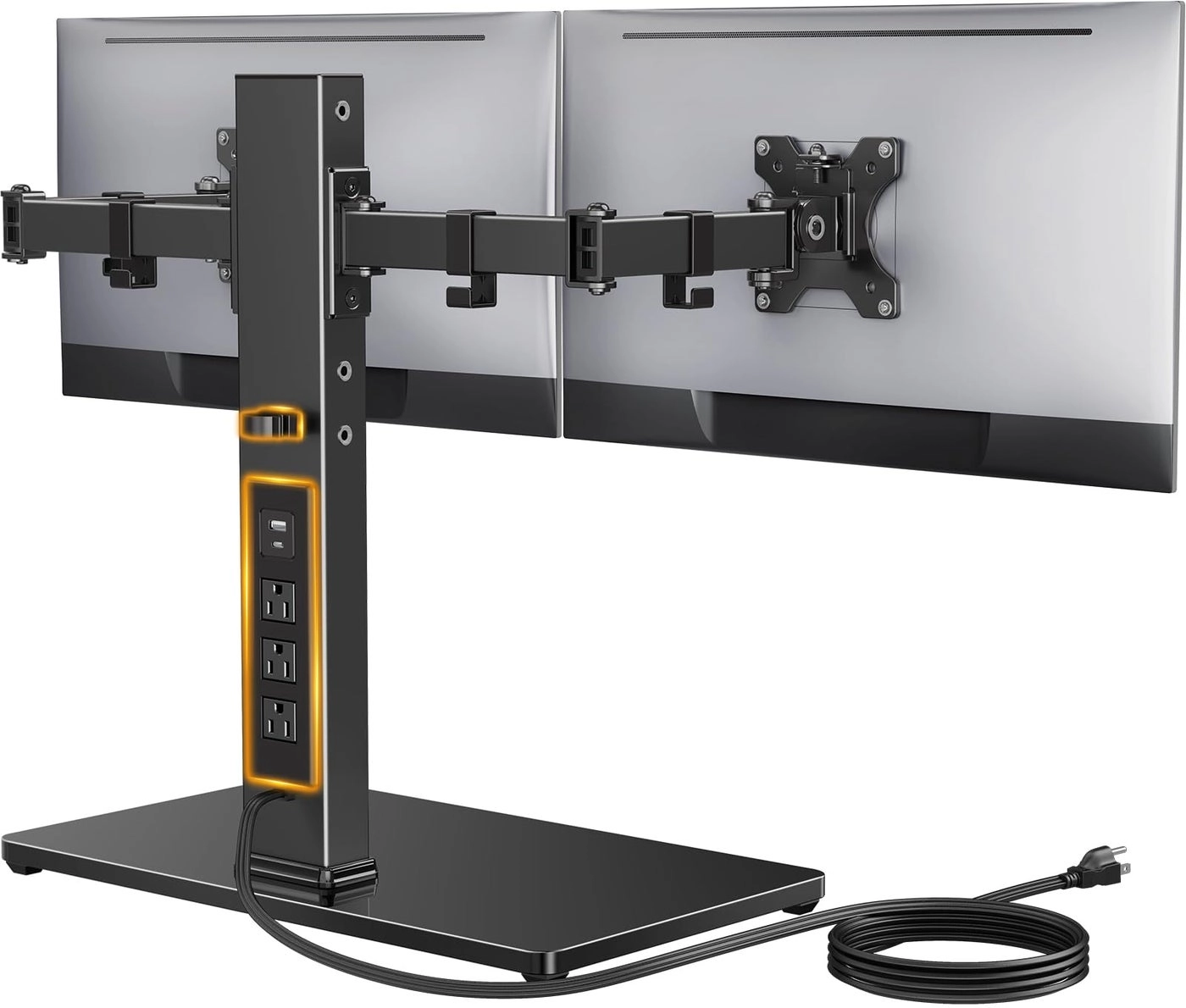 Perlegear Dual Monitor Stand - 2 32 Inch