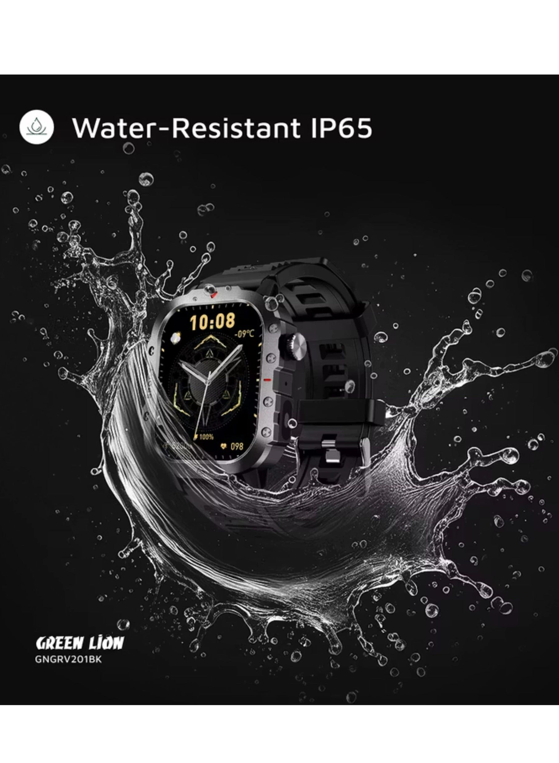 Gravix Smart Watch Zinc Alloy + ABS