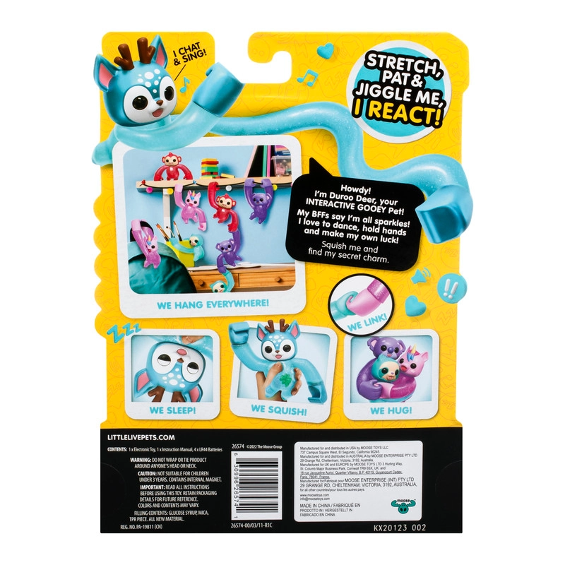 Hug N Hang Zoogooz Duroo Deer - 5+