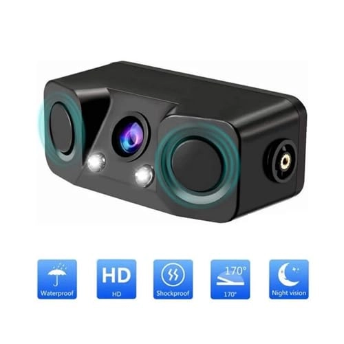 Car Rear View Camera - Night vision Composite video 648(H) x 488(V)