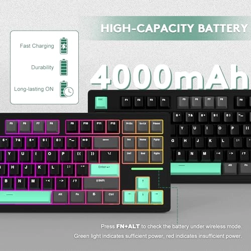 K87 - QWERTY Wired/Wireless