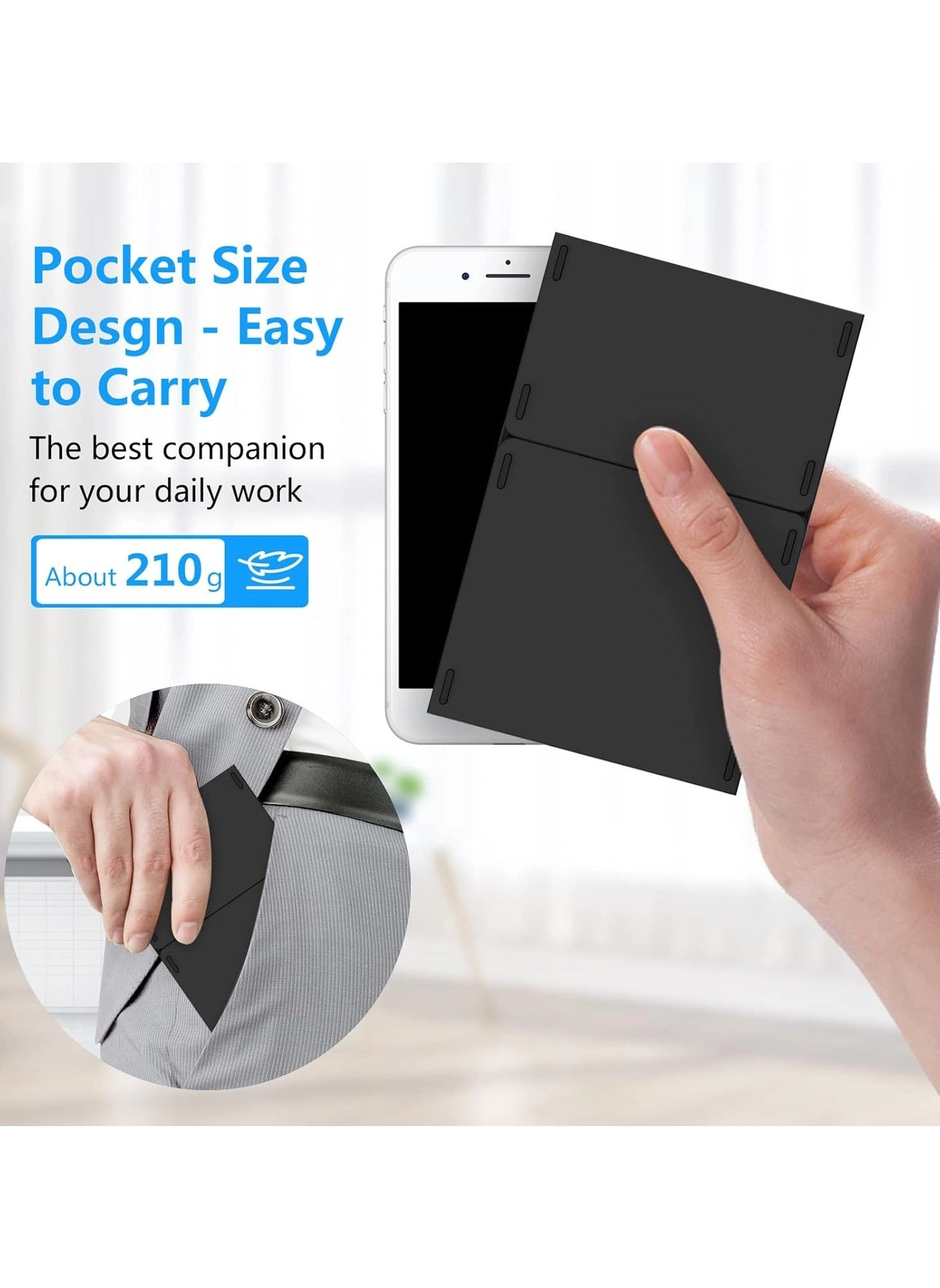 Foldable Bluetooth Keyboard