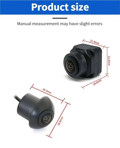 Rear View Camera Fisheye - Night vision Wired 1080P