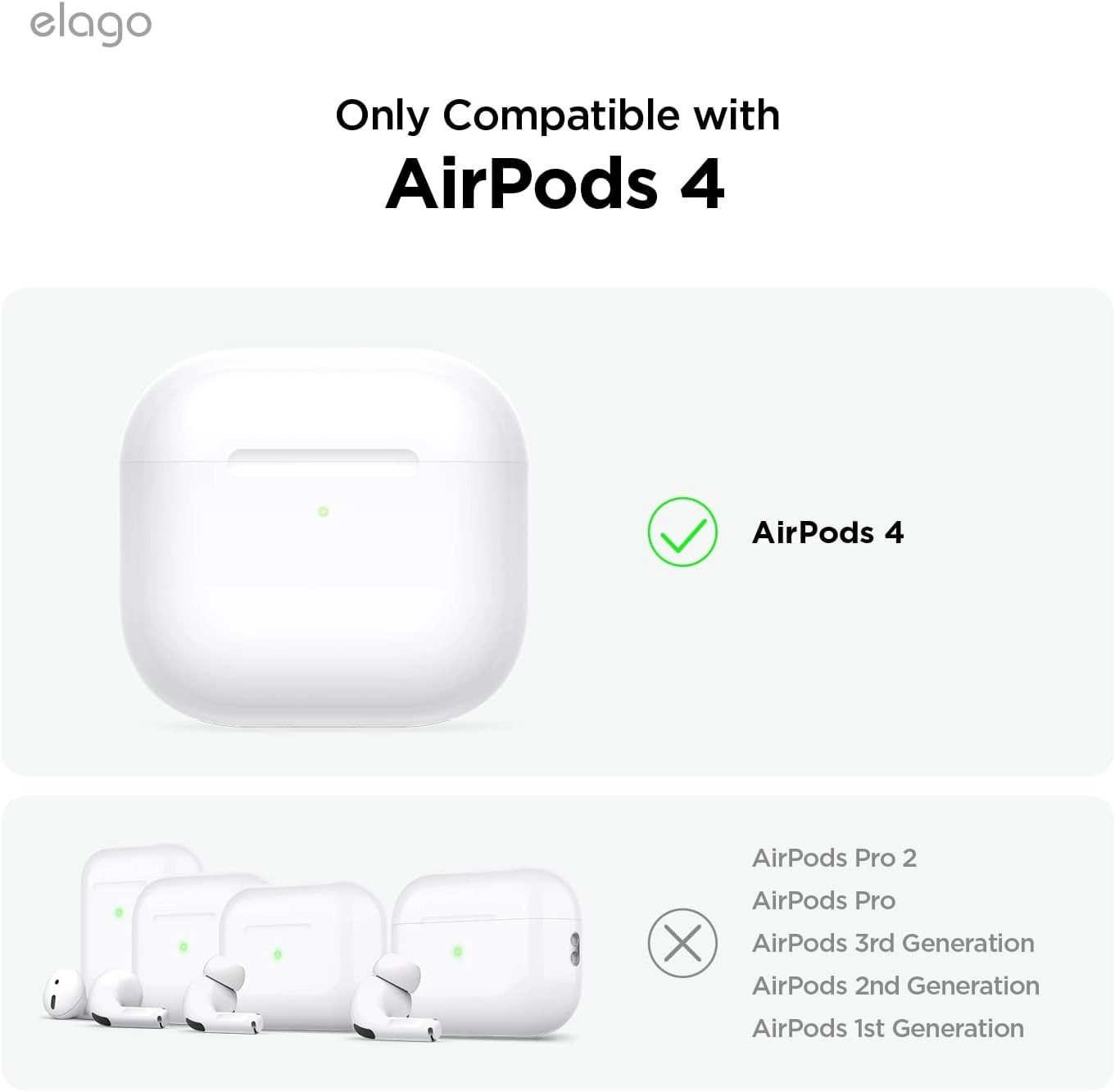 Case for AirPods 4 - Shockproof