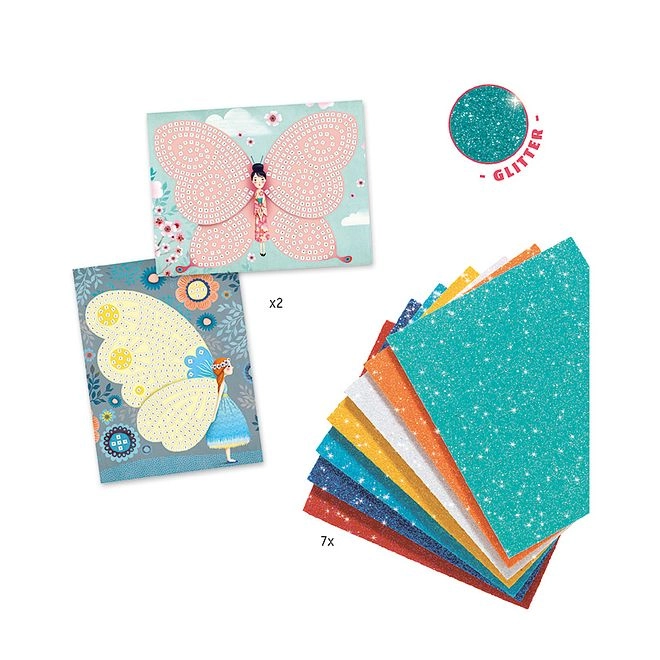 Mosaic Butterfly Art Kit