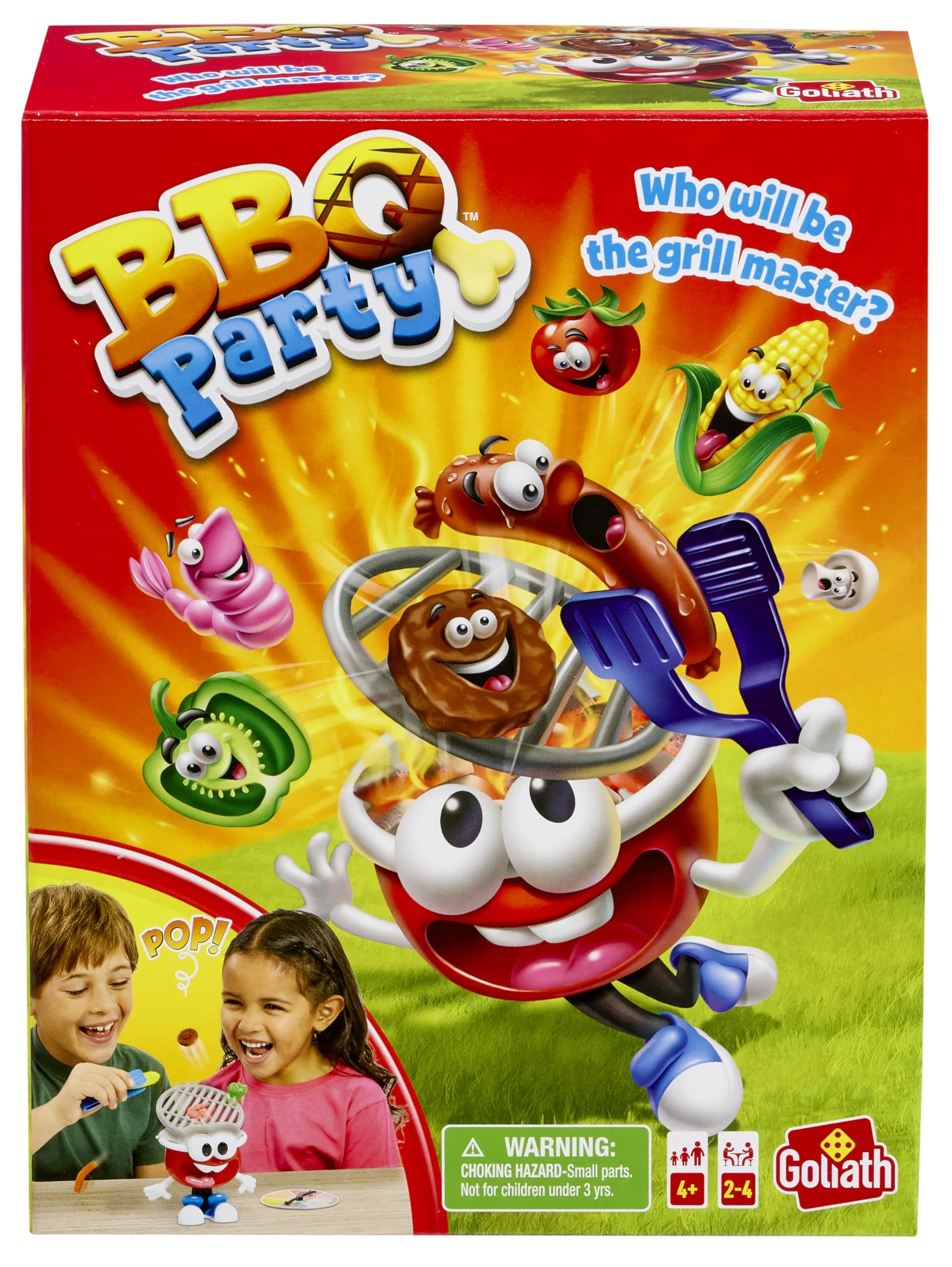 BBQ Party - English, French 4 years and up