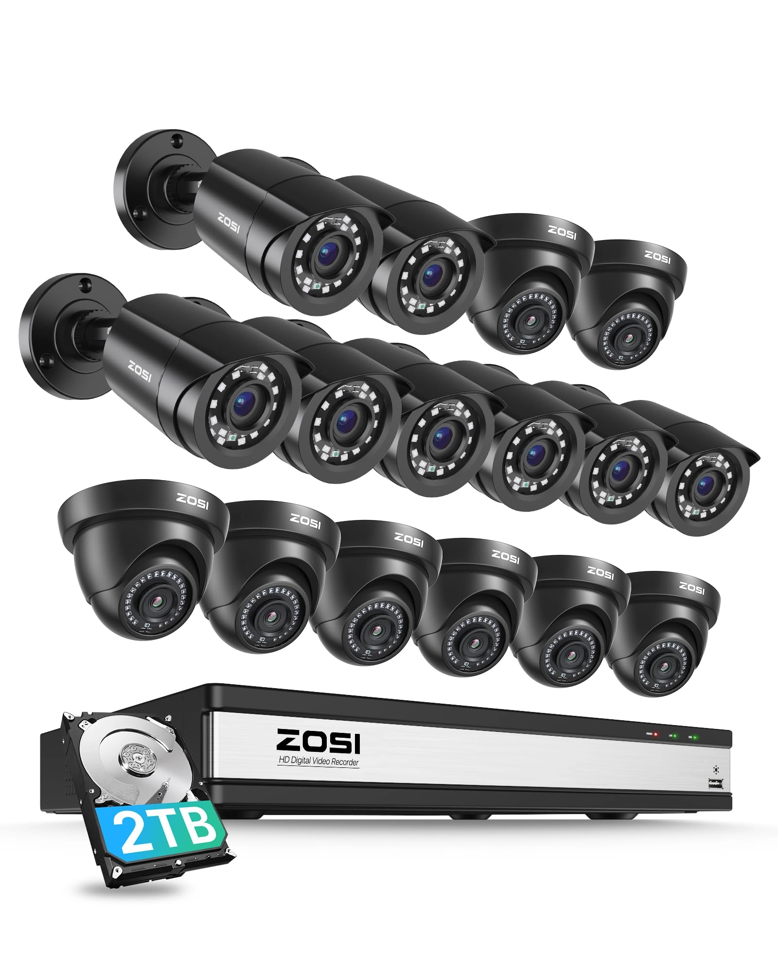 Zosi 3K Lite - 16 16CH 1080p