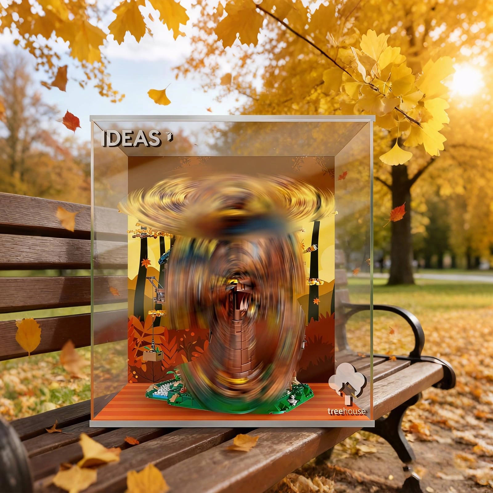 bodamaike Display Case for Lego 21318 - 3 mm Acrylic Transparent