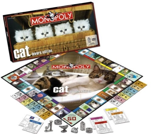 USAopoly Monopoly: Cat (Lovers') Edition