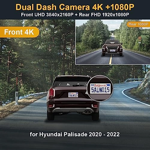 HD2-S8000 - Front 2160P Rear 1080P