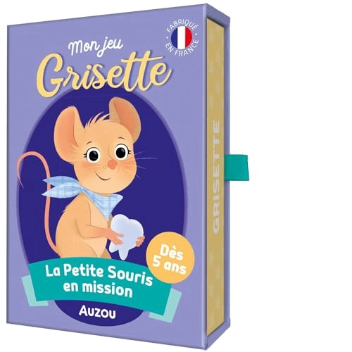 MON JEU GRISETTE: LA PETITE SOURIS EN MISSION - Card Game (French)