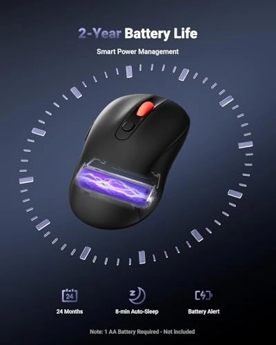 MW17 Slim Mini Cordless Mouse - USB