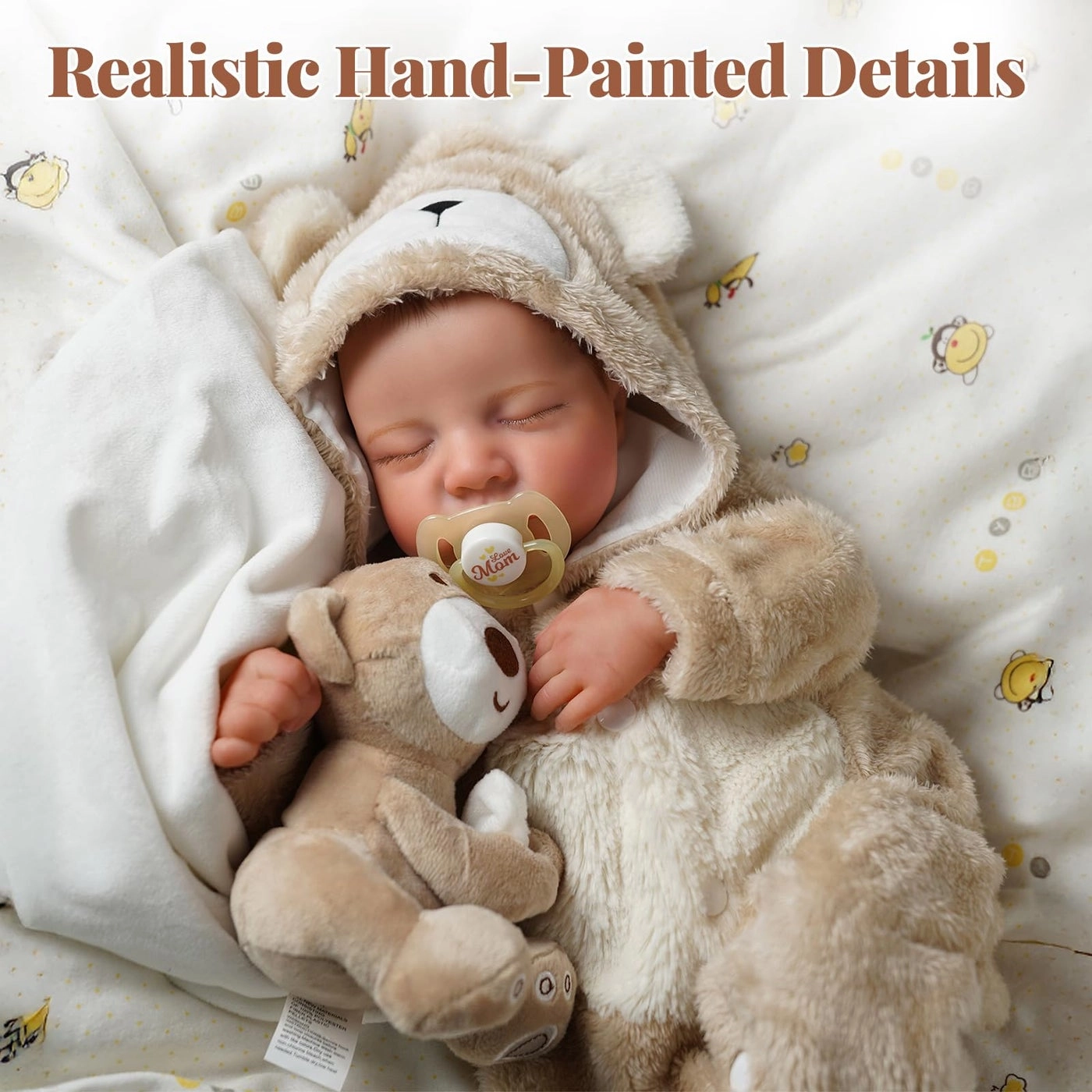 Reborn Baby Doll - 17Inch Vinyl Boy Ages 3+