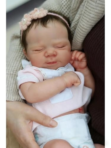 Loulou Reborn Baby Doll - 20 inch Full Body Vinyl Girl Ages 3+