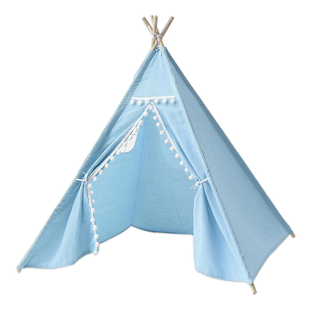 Little Story Canvas Foldable Tent And Teepee Playhouse