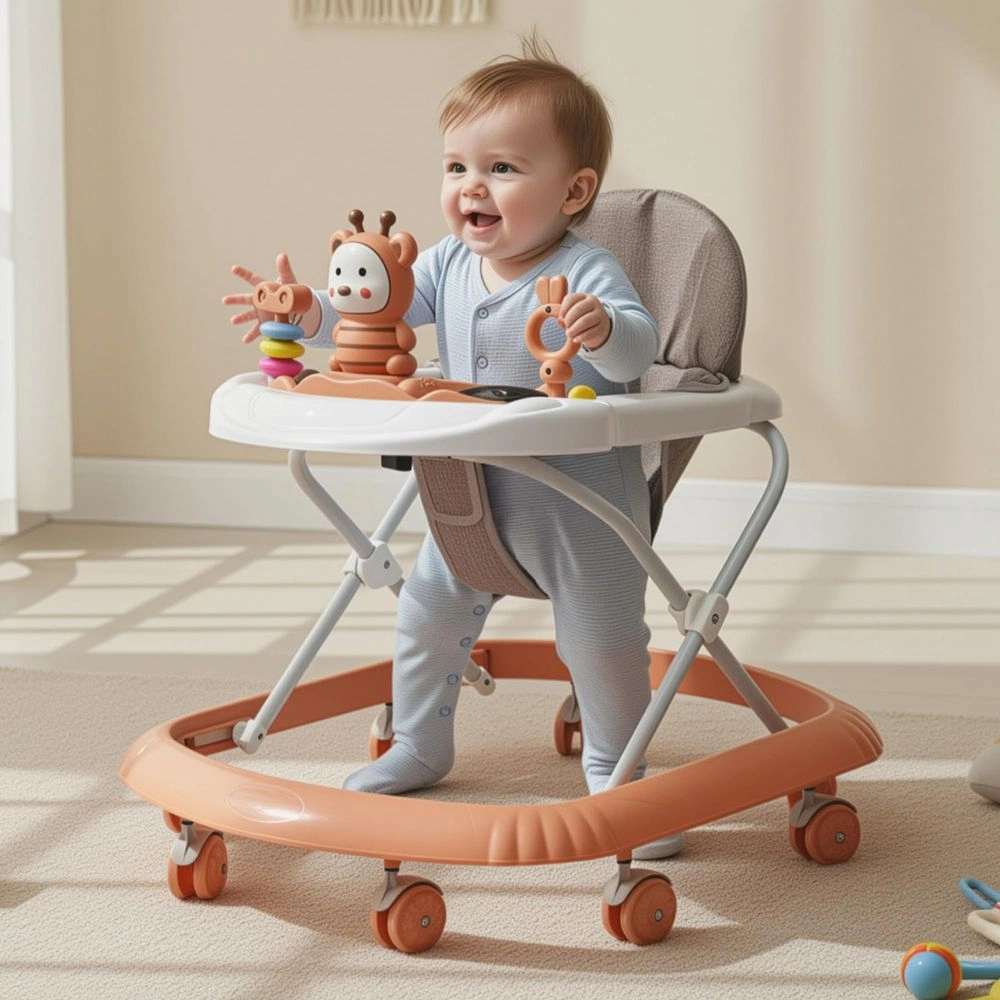 Ziggie - 3-Stage Height Adjustment 360° Rotating Wheels