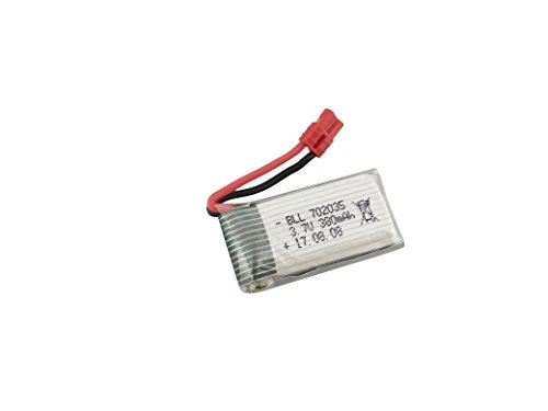 Li Battery - 3.7V 380mAh + Charger - Charges 5 Batteries