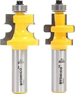 Yonico Tongue and Groove Router Bits - 1/2-Inch Shank 2 Bit