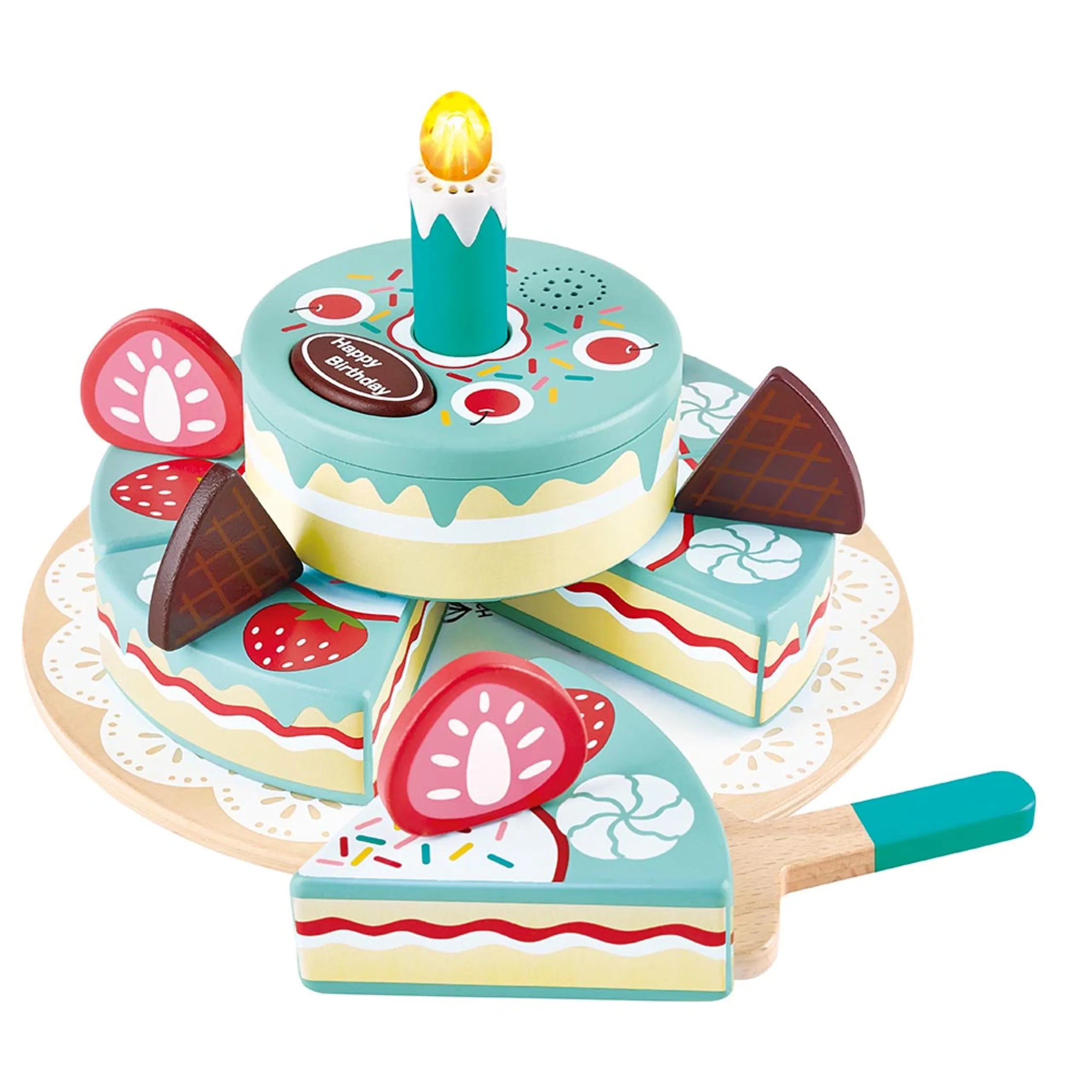 Hape Toys Happy Birthday Cake - 3 years+