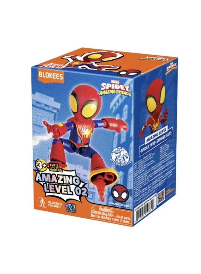 BLOKEES Spidey Web-Spinner Suit - Marvel’s Spidey and His Amazing Friends