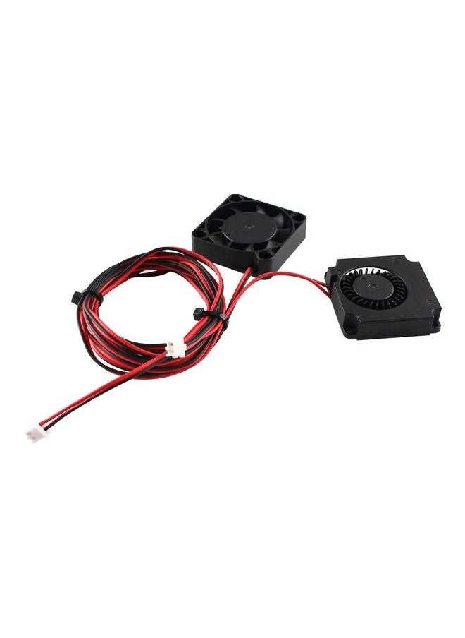 Cooling Fan - DC 24V Compatible with Ender 3 Black/Red