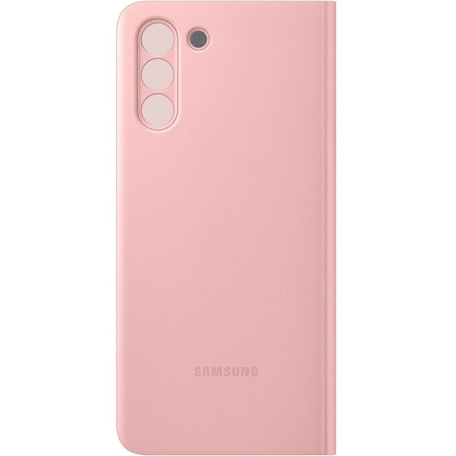 Clear View Cover - Black 6.3 Inches for Samsung S21 Plus