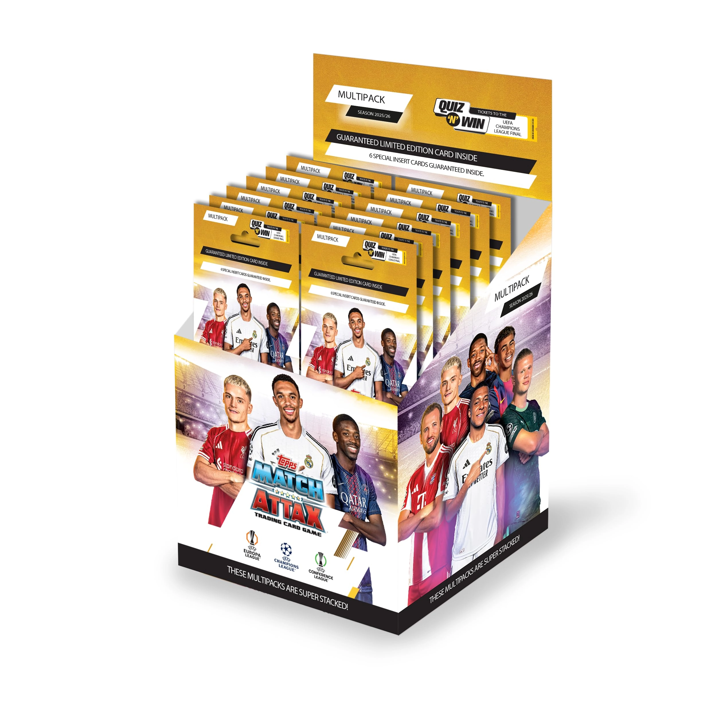 Topps UEFA Champions League Match Attax - Multipack of 12