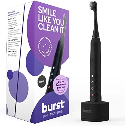 SG-987 - Electric Toothbrush Black Soft Bristle
